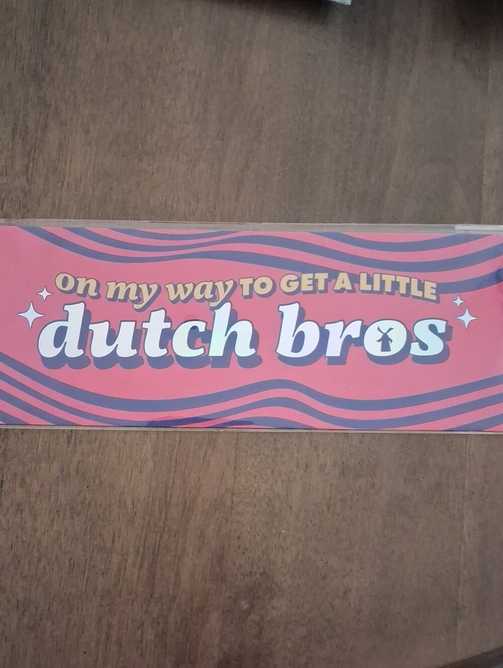 Dutch Bros Car Magnet